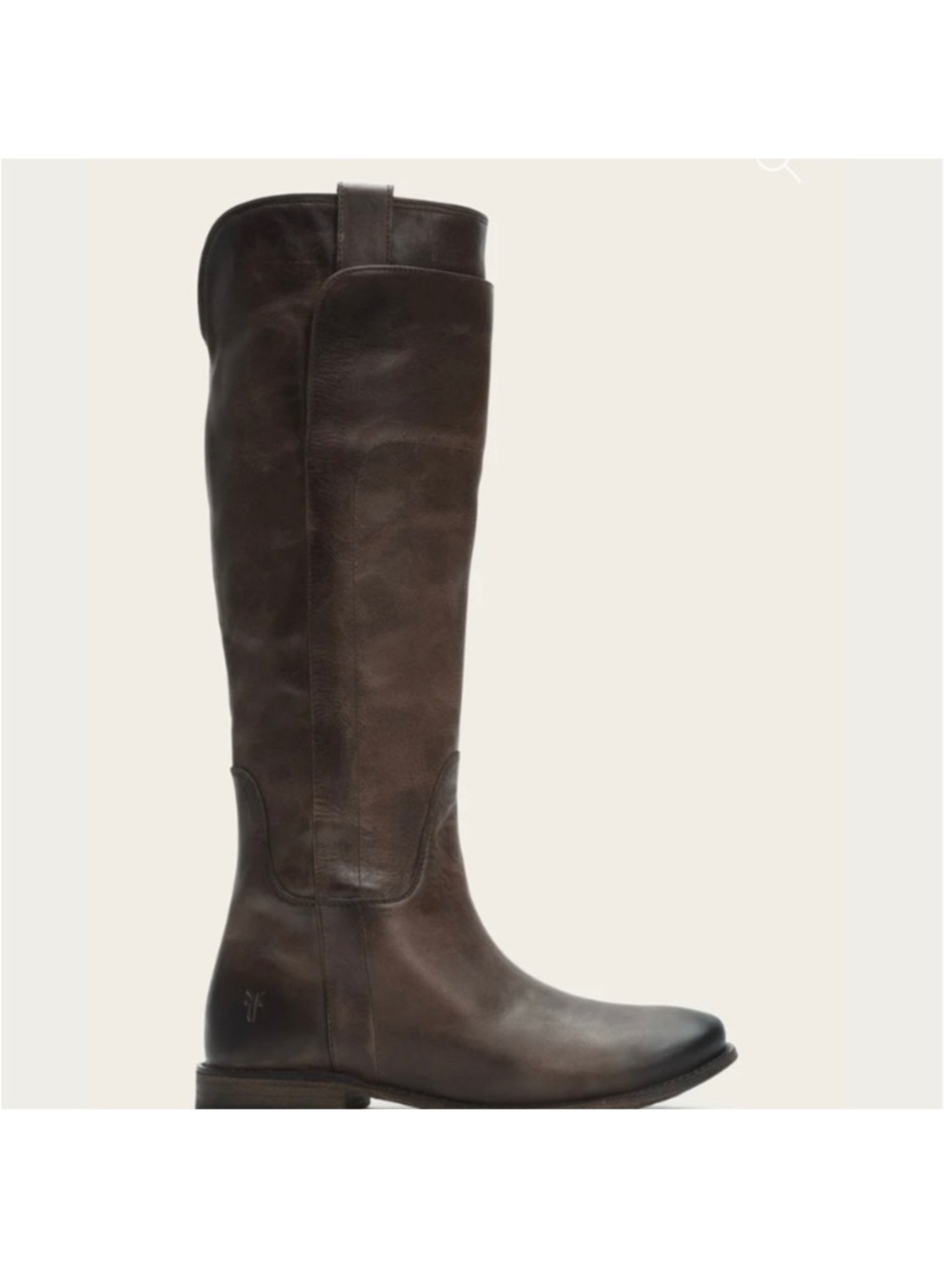 Frye •7.5• Paige medium brown leather tall riding boots